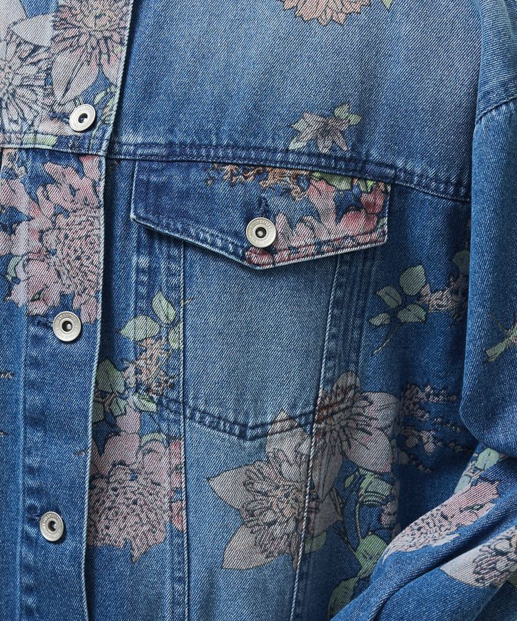 Green Parks「・SUGAR SPOON フラワーptオーバーGジャン」|テーラードジャケット|