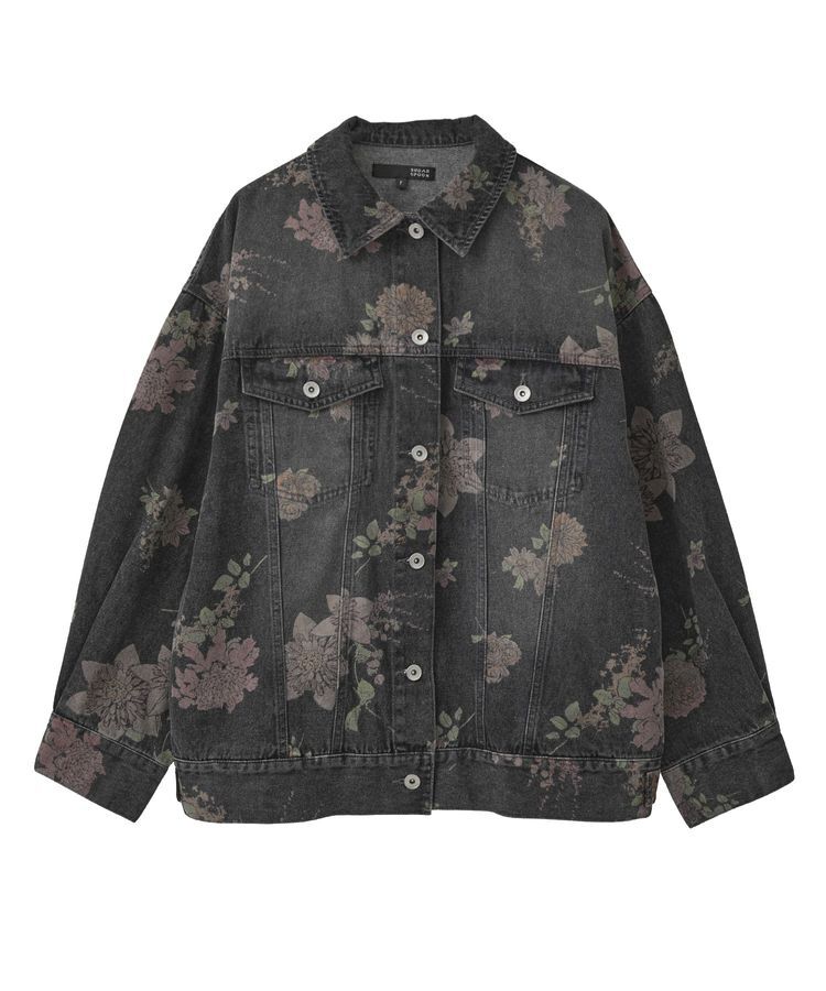 Green Parks「・SUGAR SPOON フラワーptオーバーGジャン」|テーラードジャケット|