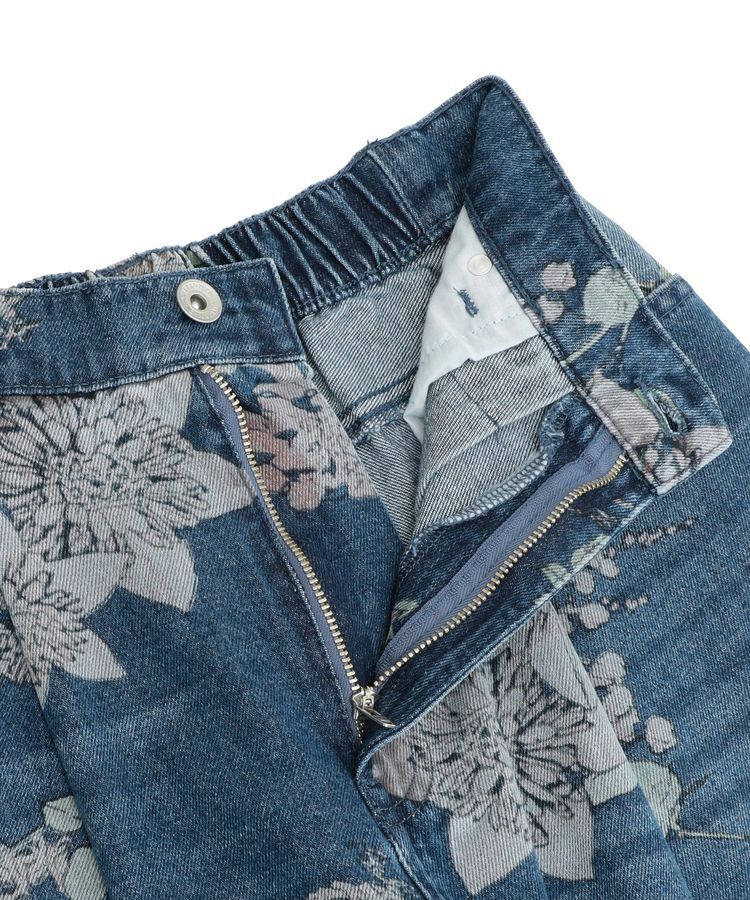 Green Parks「・SUGAR SPOON フラワーptデニムパンツ」|デニム|