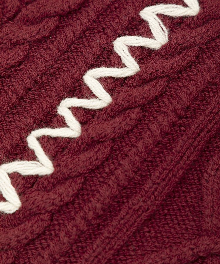 Green Parks「・ELENCARE DUE ハンドステッチケーブルニット」|ニット・セーター|