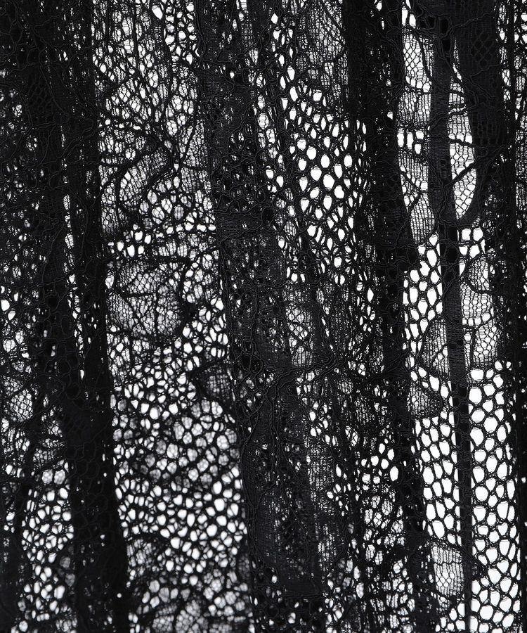 YECCA VECCA「リーフ柄レースキャミワンピース」|ワンピース|