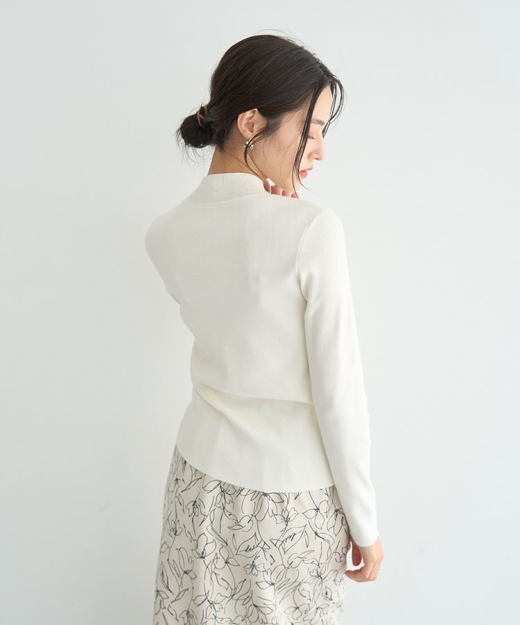 YECCA VECCA「ハイネックリブニット」|ニット・セーター|