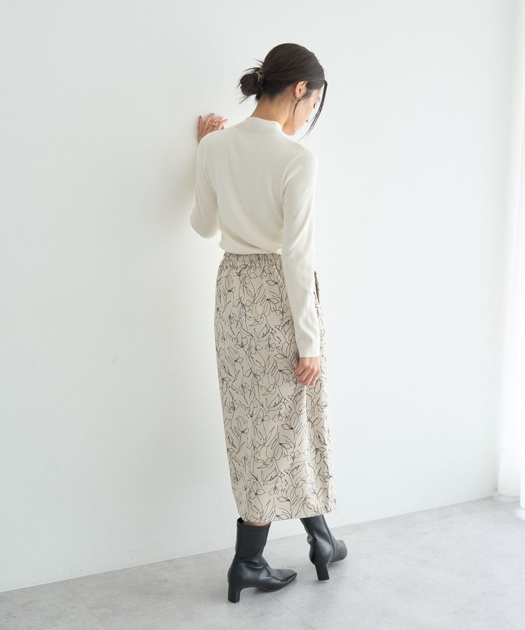 YECCA VECCA「ハイネックリブニット」|ニット・セーター|