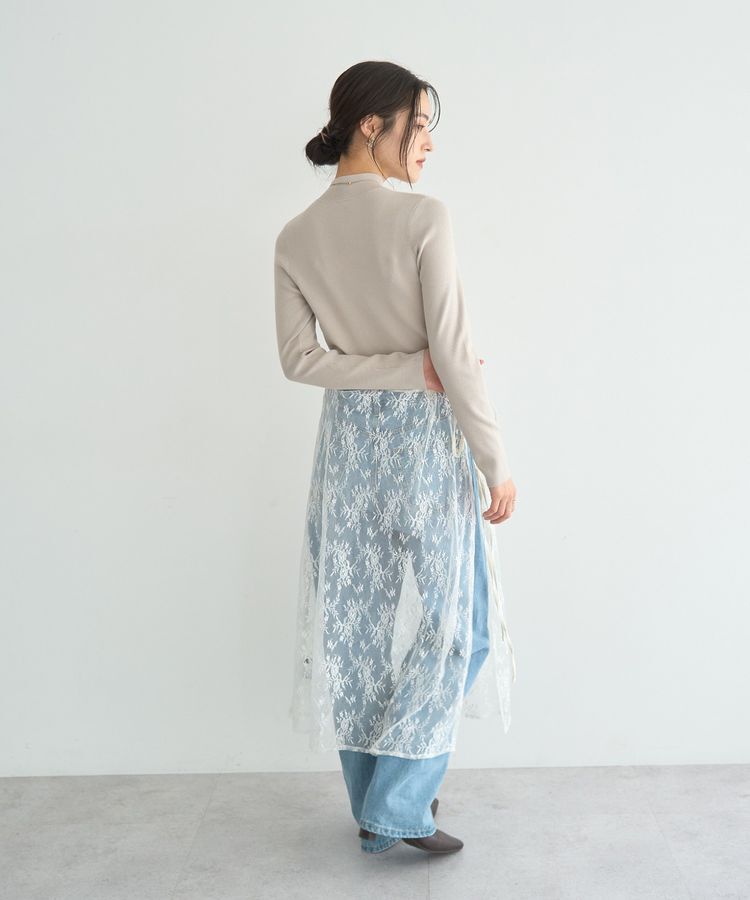 YECCA VECCA「ハイネックリブニット」|ニット・セーター|