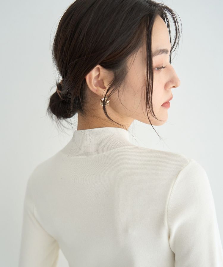 YECCA VECCA「ハイネックリブニット」|ニット・セーター|