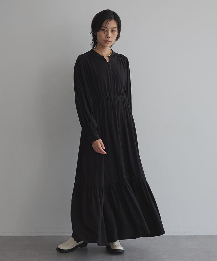 GARAGE OF GOOD CLOTHING「シャーリングボリュームスリーブワンピース」|ワンピース|