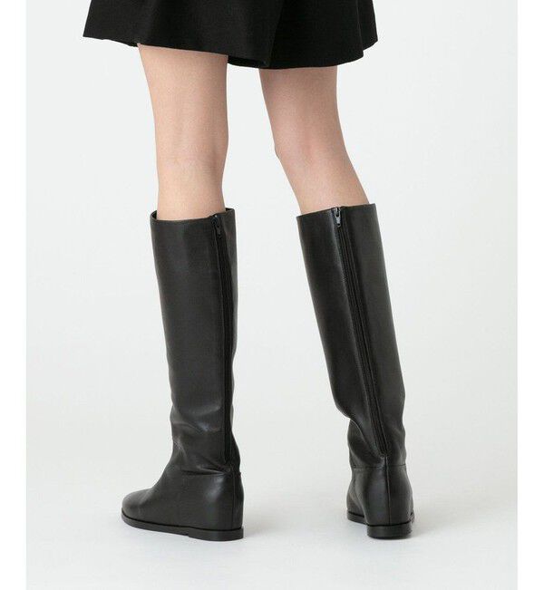 allureville「バックジップロングブーツ」|ロングブーツ|