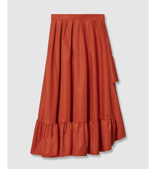 LOULOU WILLOUGHBY「【LOULOU WILLOUGHBY】レイヤーアシンメトリースカート」|スカート|