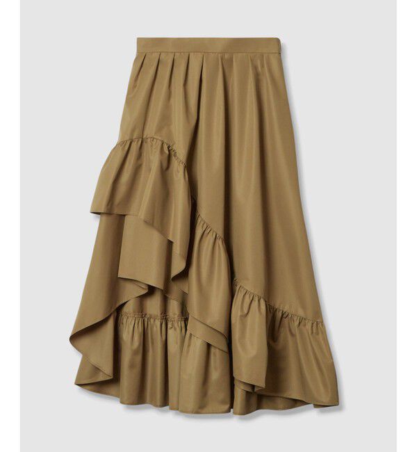 LOULOU WILLOUGHBY「【LOULOU WILLOUGHBY】レイヤーアシンメトリースカート」|スカート|