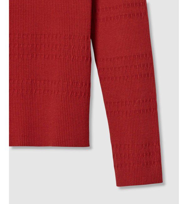 LOULOU WILLOUGHBY「【LOULOU WILLOUGHBY】ラッフルオフショルプルオーバー」|ニット・セーター|