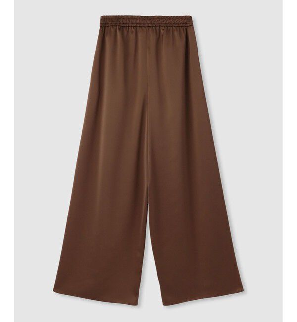 allureville「サテンイージーパンツ」|チノ|