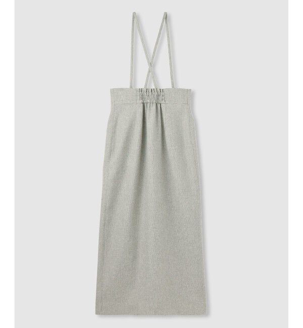 allureville「メランジピンヘッドサススカート」|タイト|