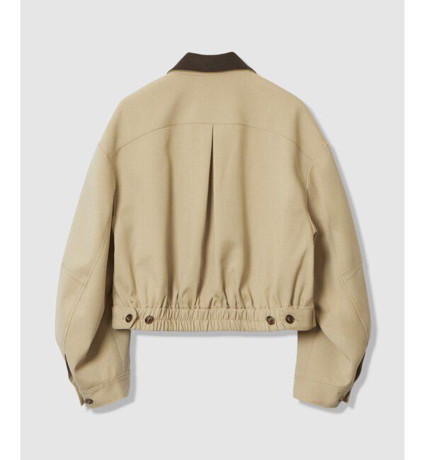 allureville「ステンカラーブルゾン」|ブルゾン・スタジャン|