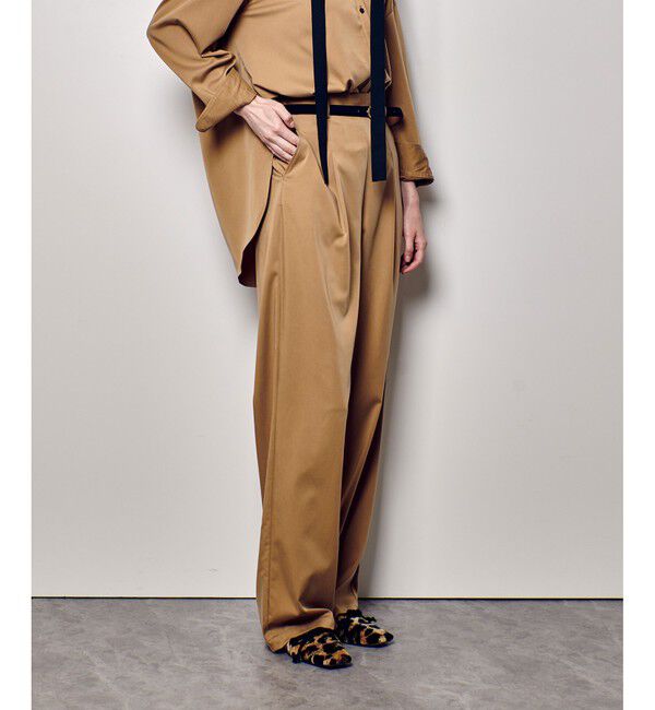 allureville「フィブリルタックパンツ」|チノ|