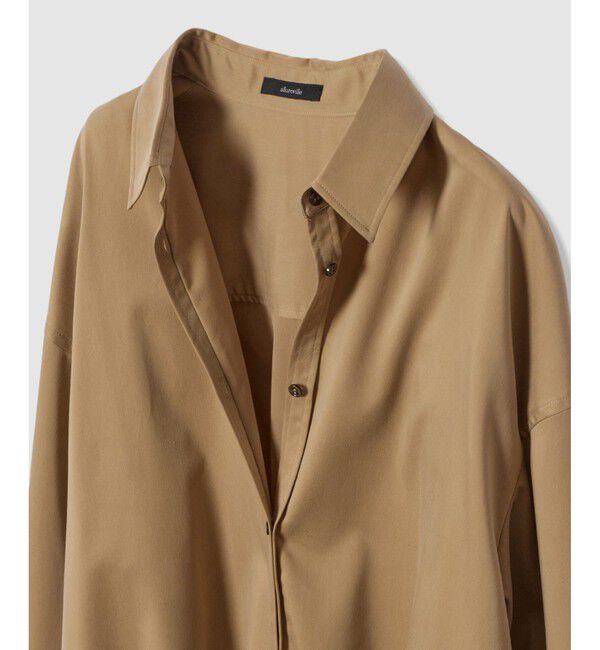 allureville「フィブリルカシュクールシャツ」|シャツ・ブラウス|