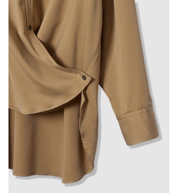 allureville「フィブリルカシュクールシャツ」|シャツ・ブラウス|