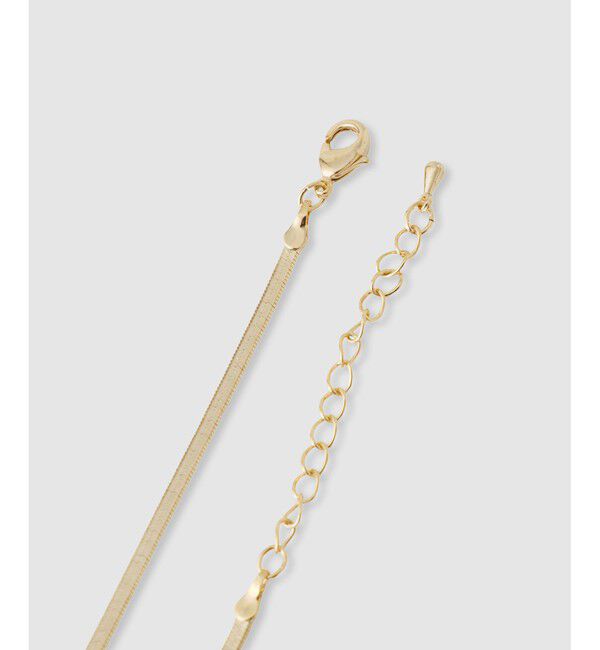 allureville「テープチェーンパールネックレス」|ネックレス|