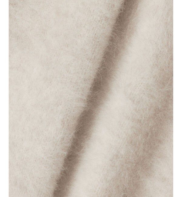 LOULOU WILLOUGHBY「【LOULOU WILLOUGHBY】カシミヤブレンドファー加工Ｖカーディガン」|カーディガン|