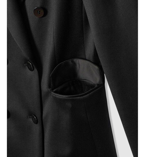 allureville「バックタックダブルブレストジャケット」|テーラードジャケット|