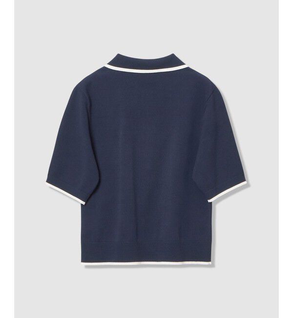 LOULOU WILLOUGHBY「【LOULOU WILLOUGHBY】ＣＨＥＲＲＹビジューＰＯＬＯ」|ポロシャツ|