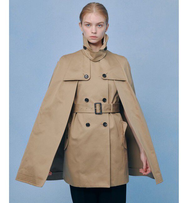 LOULOU WILLOUGHBY「【LOULOU WILLOUGHBY】トレンチケープコート」|トレンチコート|