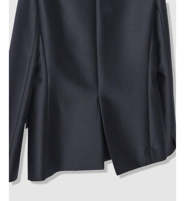 LOULOU WILLOUGHBY「【LOULOU WILLOUGHBY】シルクウールツイルダブルジャケット」|テーラードジャケット|