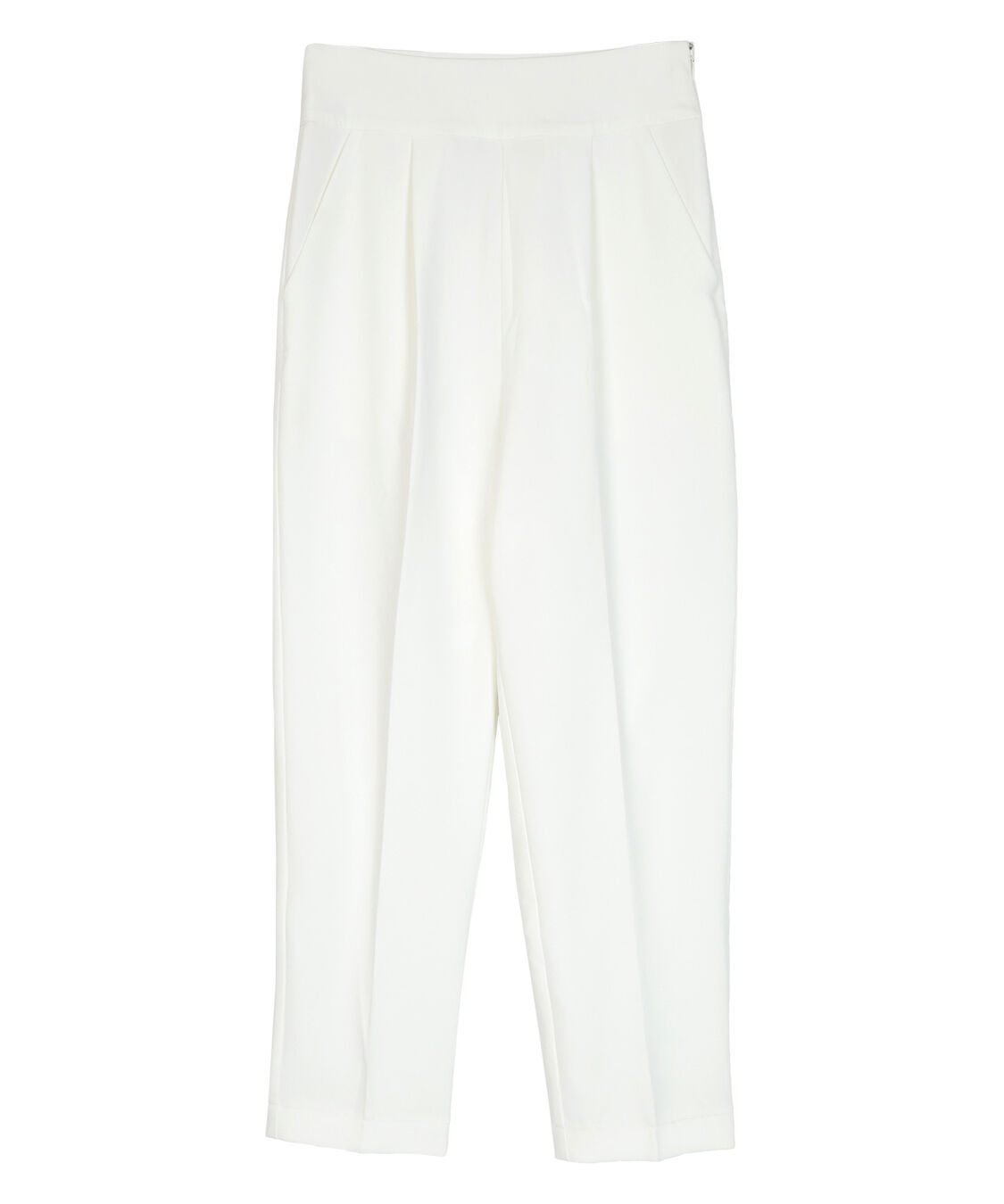 ur's「ハイウエストタックテーパードパンツ」|スラックス|