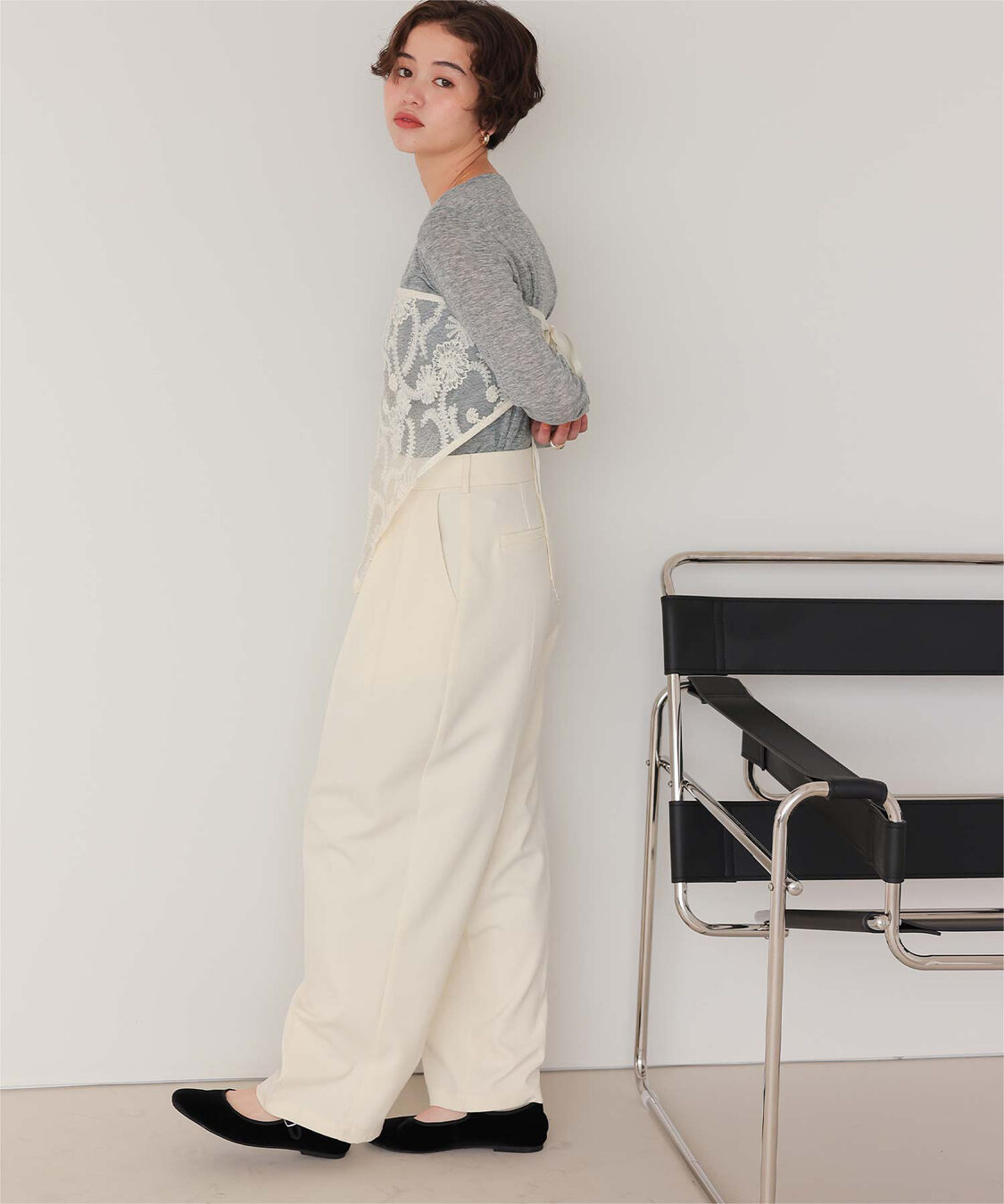 titivate「着心地抜群シアーボートネックトップス」|Tシャツ・カットソー|