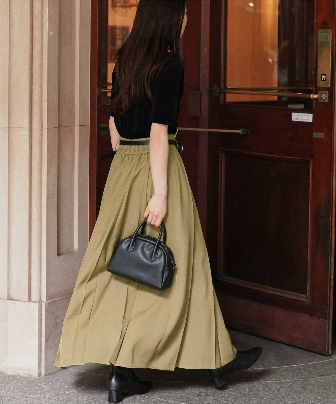 titivate「サイドスリットプリーツスカート」|スカート|