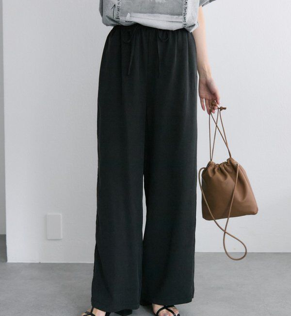  「【着回し力◎/セットアイテム】ソフトツイルキャミチュニック+パンツセット」|その他|