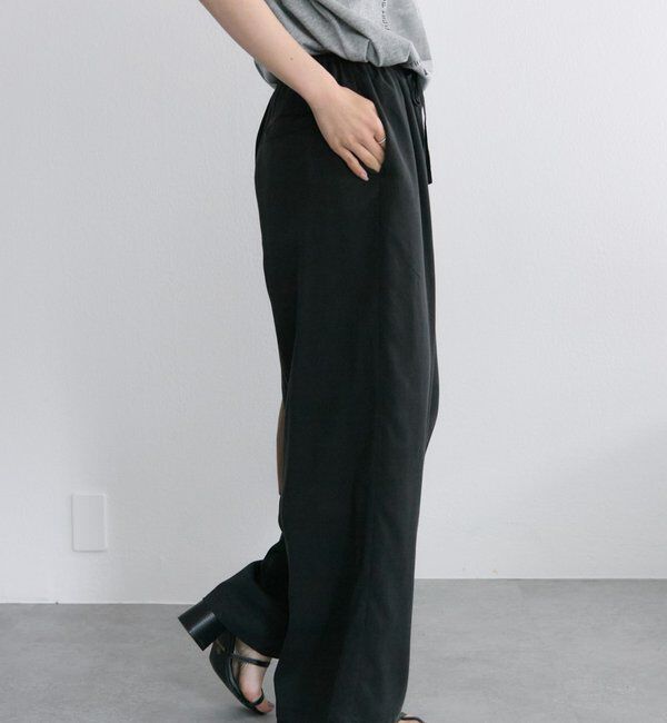  「【着回し力◎/セットアイテム】ソフトツイルキャミチュニック+パンツセット」|その他|