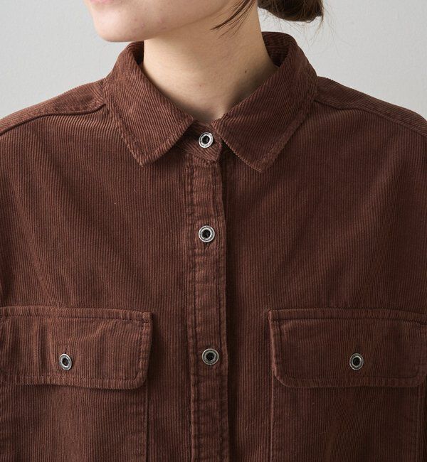  「コーデュロイCPOシャツ」|シャツ・ブラウス|