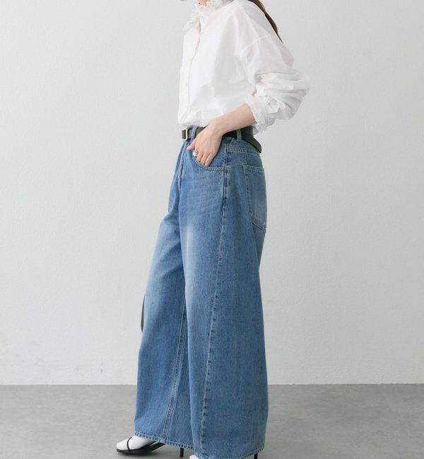  「襟袖プリーツブラウス」|シャツ・ブラウス|