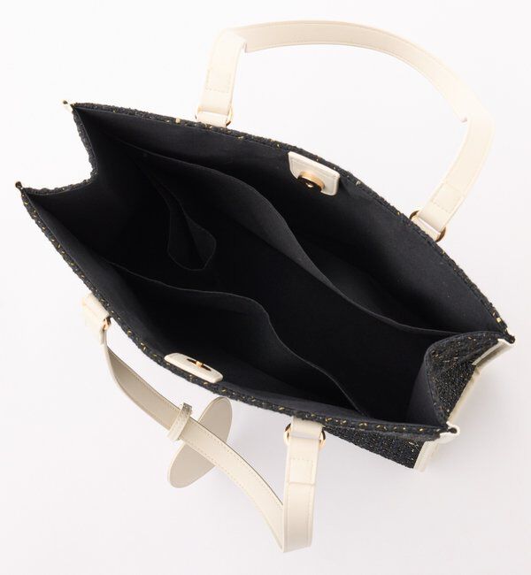  「【LouLoumei】ハートチャーム付きトートバッグ／推し活にも／自立可能」|トートバッグ|