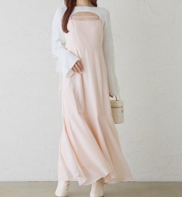  「カーディガンセットワンピース」|ワンピース|