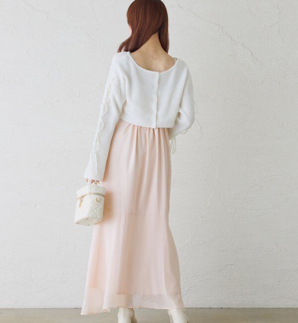  「カーディガンセットワンピース」|ワンピース|