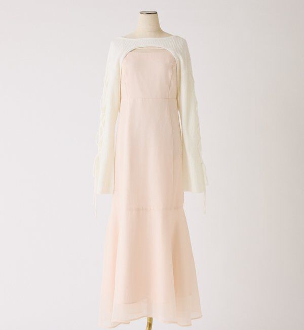  「カーディガンセットワンピース」|ワンピース|