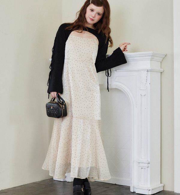  「カーディガンセットワンピース」|ワンピース|