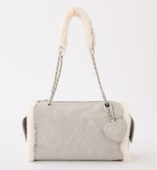  「フェイクムートンエンボスバッグ」|ショルダー・メッセンジャー|