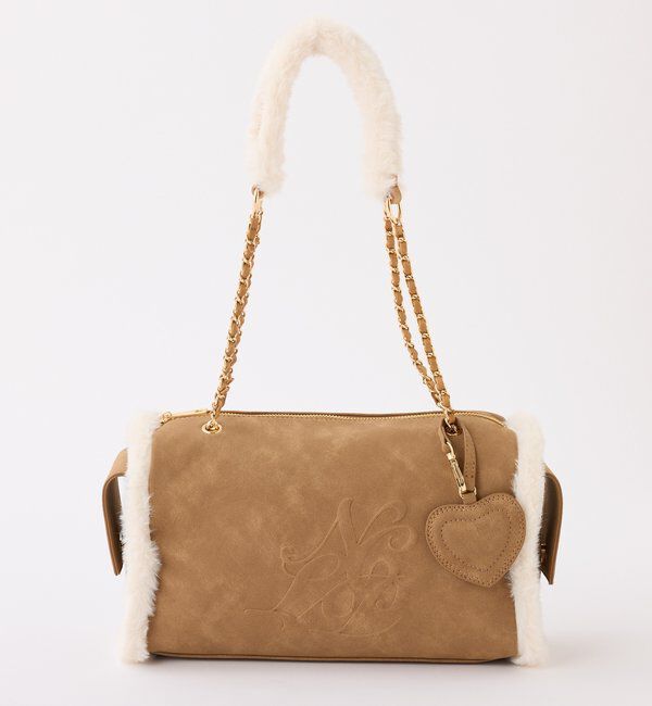  「フェイクムートンエンボスバッグ」|ショルダー・メッセンジャー|