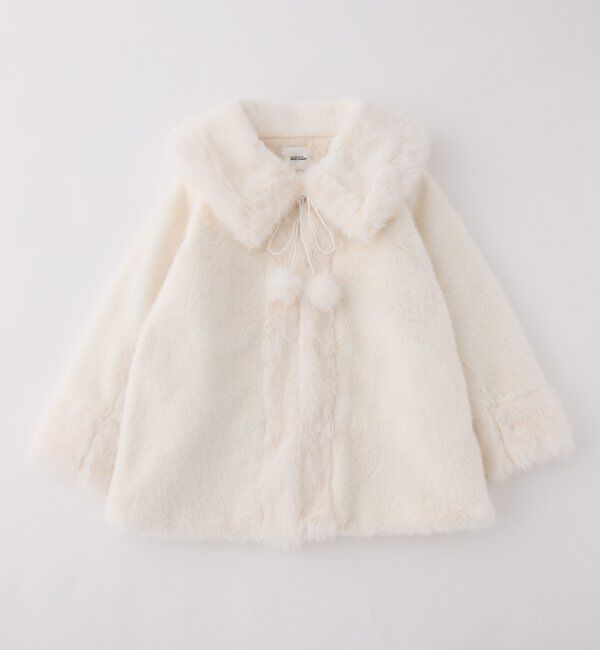  「衿つきファーミドルコート」|その他|