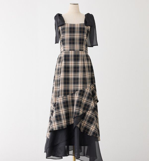  「【HolidayCollection】ニットSETイレヘムワンピース」|ワンピース|