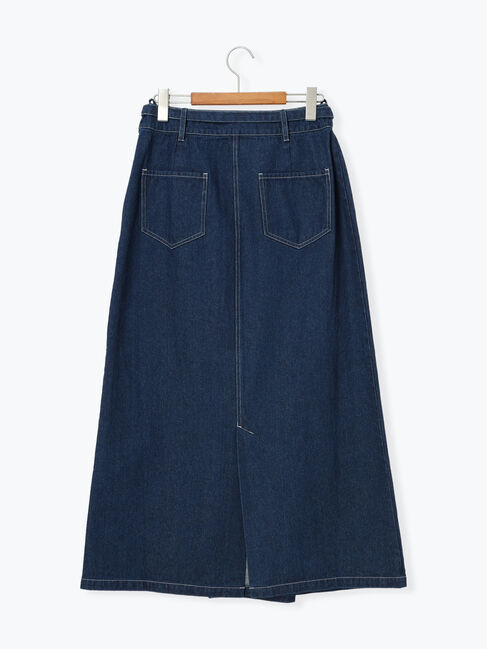 Lugnoncure「ラップ風デニムスカート《2025spring catalog item》」|スカート|