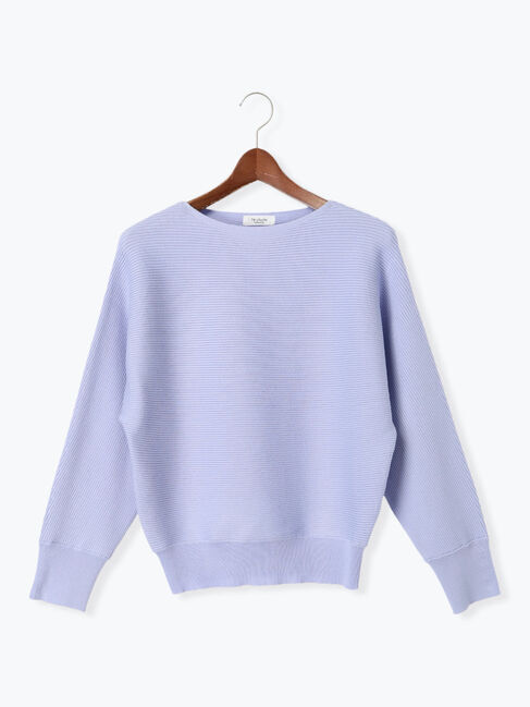 Te chichi TERRASSE「横リブドルマンニット」|ニット・セーター|