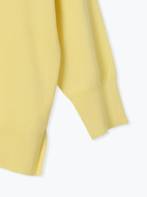 Te chichi TERRASSE「袖ボタンVネックプルオーバーニット」|ニット・セーター|