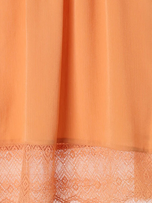 Te chichi TERRASSE「前後2WAY楊柳レース切替ブラウス」|シャツ・ブラウス|