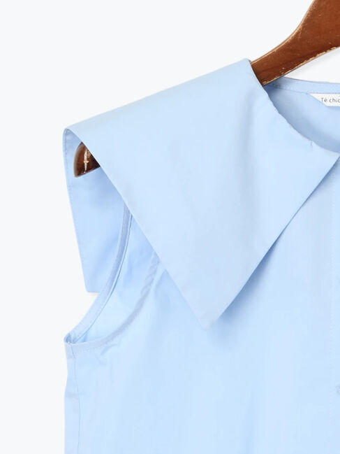 Te chichi TERRASSE「セーラーカラーノースリシャツ」|シャツ・ブラウス|