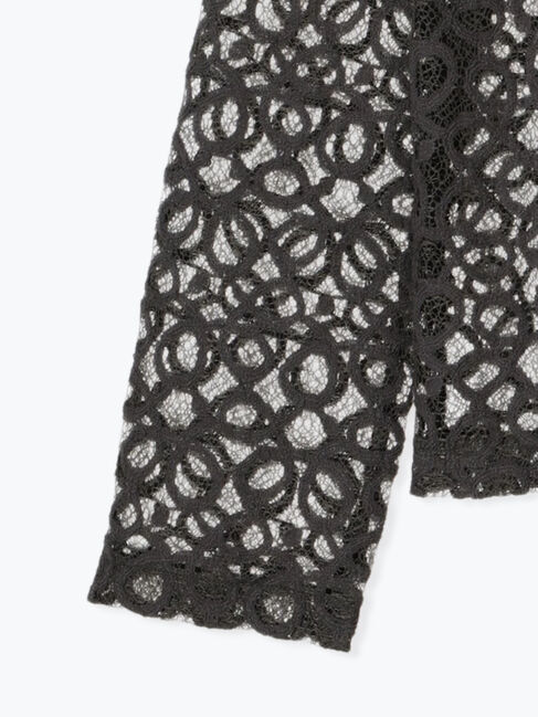 Te chichi「レースジップアップフーディー」|シャツ・ブラウス|