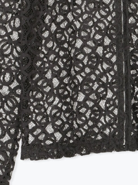 Te chichi「レースジップアップフーディー」|シャツ・ブラウス|