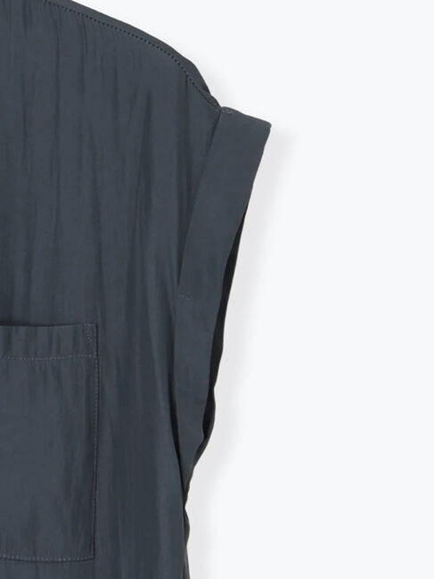 Te chichi「Wポケットサテンシャツワンピース」|ワンピース|